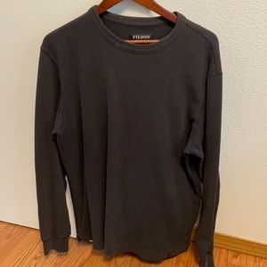 Filson Navy Blue Thermal. Size L